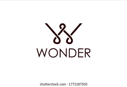 Wonder Logo Vector and W Letter