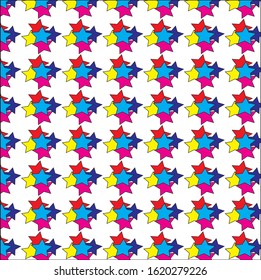 A wonderful 5 star pattern design