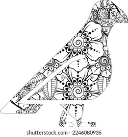 Wonderful Animal mandala for adult