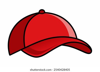 A wonderful cap vector art in white background illustration.