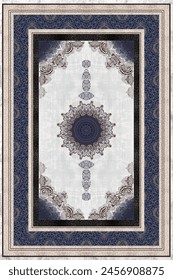 a wonderful classic carpet design for home decoration