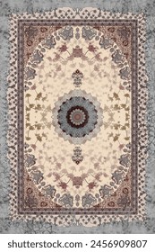 a wonderful classic carpet design for home decoration