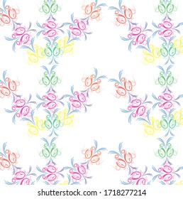 Un diseño maravilloso de patrones de tela