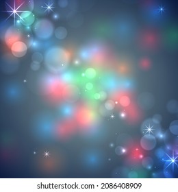 Wonderful colorful background, festive design element. Merry Christmas, happy new year, xmas. Invitation to a festive event. Greeting card. Multicolor abstract backdrop