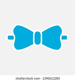 Wonderful design of man's blue butterfly