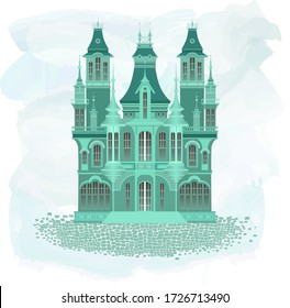 Wonderful dream historical castle art