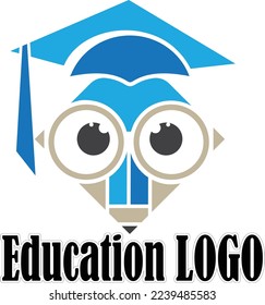 Wonderful Education 3d Logo Design PSD 