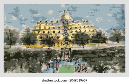 Wonderful Indonesia Borobudur Temple Building Central java