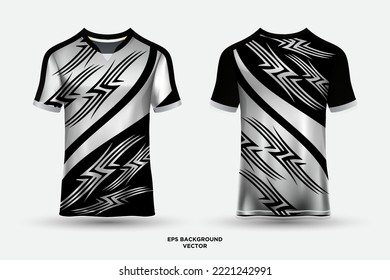 Wonderful jersey design suitable for sports, racing, soccer, gaming and e sports vector.