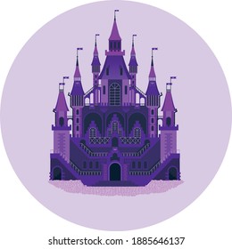 wonderful magical violet kingdom art
