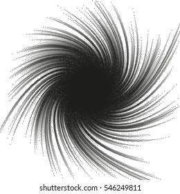 Wonderful swirling backdrop with space for text. Beautiful volute fluid surface with white center in middle of funnel.