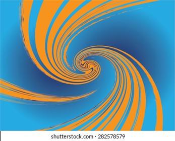 Wonderful swirling backdrop, spiral abstract background, twist style.