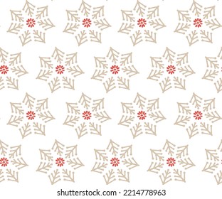 wonderful vector collection of the snowflakes, different geometric flakes with red lines. excellent for everything about Christmas especially for greeting card, open card.