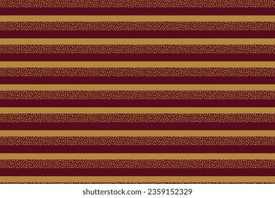 Wonderful vector seamless pattern with gold parallel lines abstract speckles Perfect print fabrics Satin silk cotton Bed linen Wrapping paper Typography design Tablecloths Scrapbooking Scrapbooking