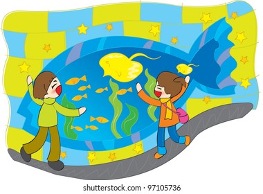 Wonderful World of Sea Creatures at the Aquarium