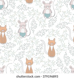 Wonderland Collection Grid Pattern