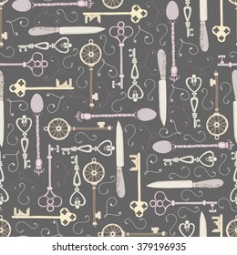 Wonderland Collection Grid Pattern