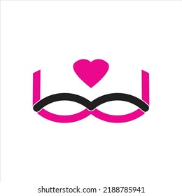 WOO, a beautiful logo design for Love!