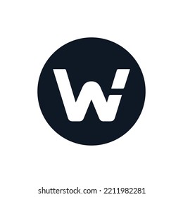 WOO Network (WOO) coin icon isolated on white background.