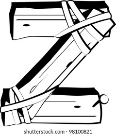 Wood Alphabet