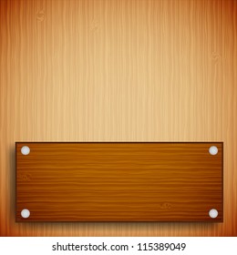 Wood background with wood textured frame