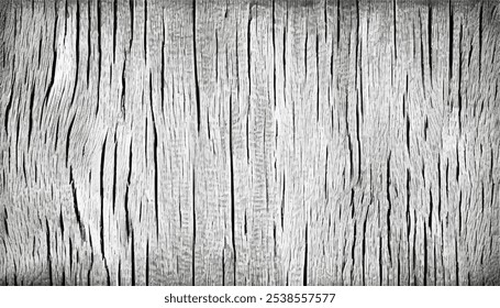 Wood Background. Vintage black and white wooden texture background. Monochrome texture.