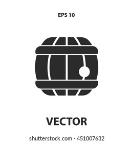 wood barrel icon