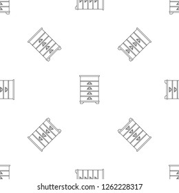 Wood bee house icon. Outline illustration of wood bee house vector icon for web design isolated on white background