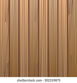 Wood beige template.Wooden brown background. Vector  Flat Design Wooden Texture
