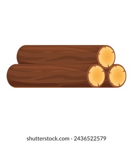 Wood biomass icon cartoon vector. Biogas plant energy. Farm refuse grain