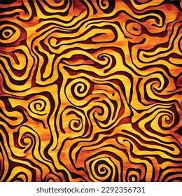 Textura del panel de la placa de madera ilustración del vector amarillo marrón