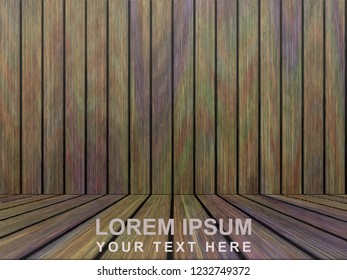 wood board texture | abstract dark background with surface wooden pattern plates | illustration for creative decorative or concept design

