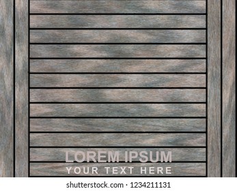 wood board texture | abstract dark background with surface wooden pattern plates | illustration for creative decorative or concept design
