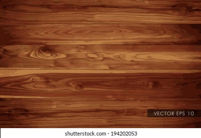 Wood board texture background - vector