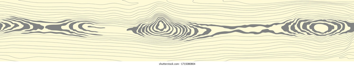 Wood boards. Seamless pattern. tree grain texture. Abstract light background. Drawing of a wood saw, dense lines. Vector illustration