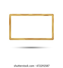 WOOD BORDER. WOOD FRAME.