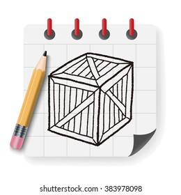 wood box doodle