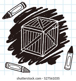 wood box doodle