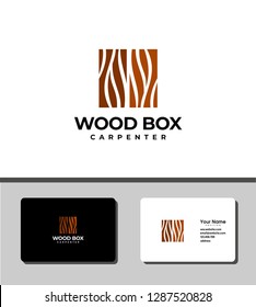 wood box logo