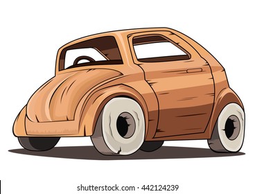 wood car art