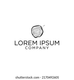 wood and carpenter logo, icon and vector