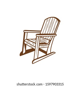Wood Chair Logo Images Vectors