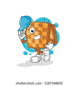 the wood chess young boy character cartoon