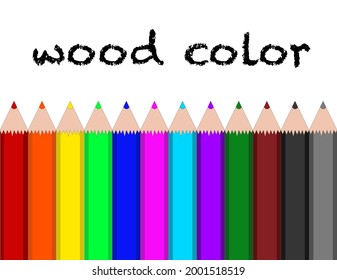 wood color vector pattern There is space for the message.