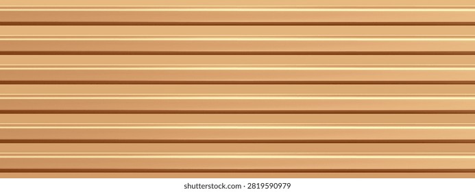 Wood container pattern with slat wall corrugated and panel wooden texture. Background board vertical with structure pine design and interior dark top. Wall fluted wood with slat timber bg.
