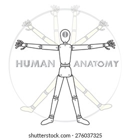 wood dummy