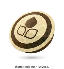 wood ecology plant sign