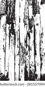 Wood Fence Surface Texture Vector Image - Illustration.