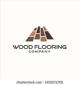 Wood Flooring Parquet Hardwood Texture Vector Icon Template