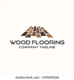 wood flooring parquet hardwood texture vector logo design template premium